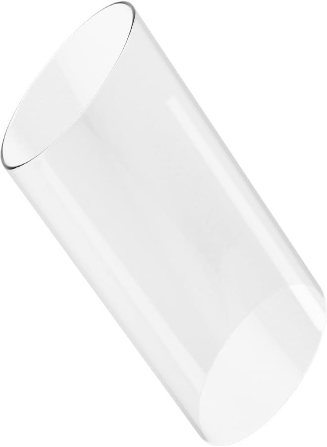 AKDC Sunwo Borosilicate Glass, Clear Candle Holder, Glass Chimney For Candle Open Ended, Glass Hurricane Candle Holders Diameter 2.5", Height 6" - Image 5