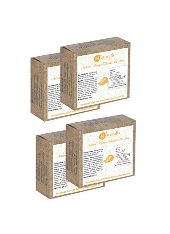 Naturalis Handmade Soap With Natural Orange Essential Oil- Anti-Aging 