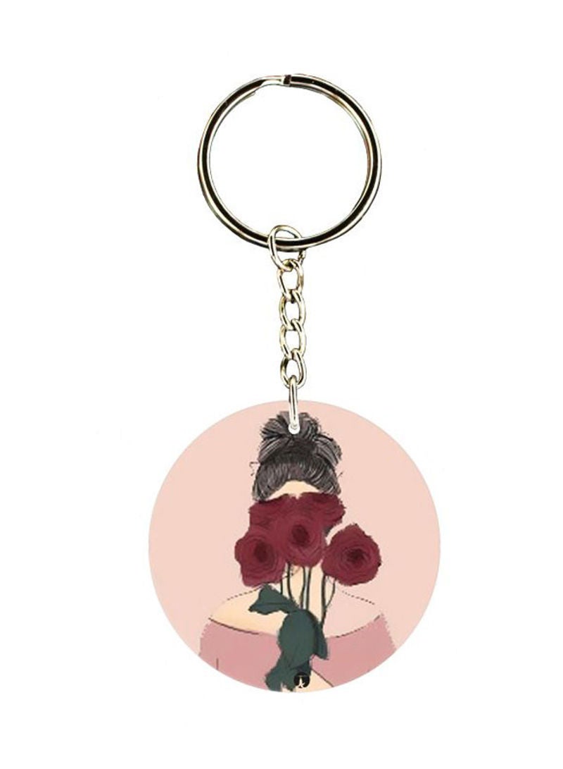 RKN Cartoon Printed Keychain