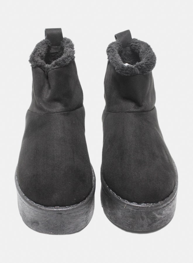 Glitter Women Half-Boots - Black - Image 3