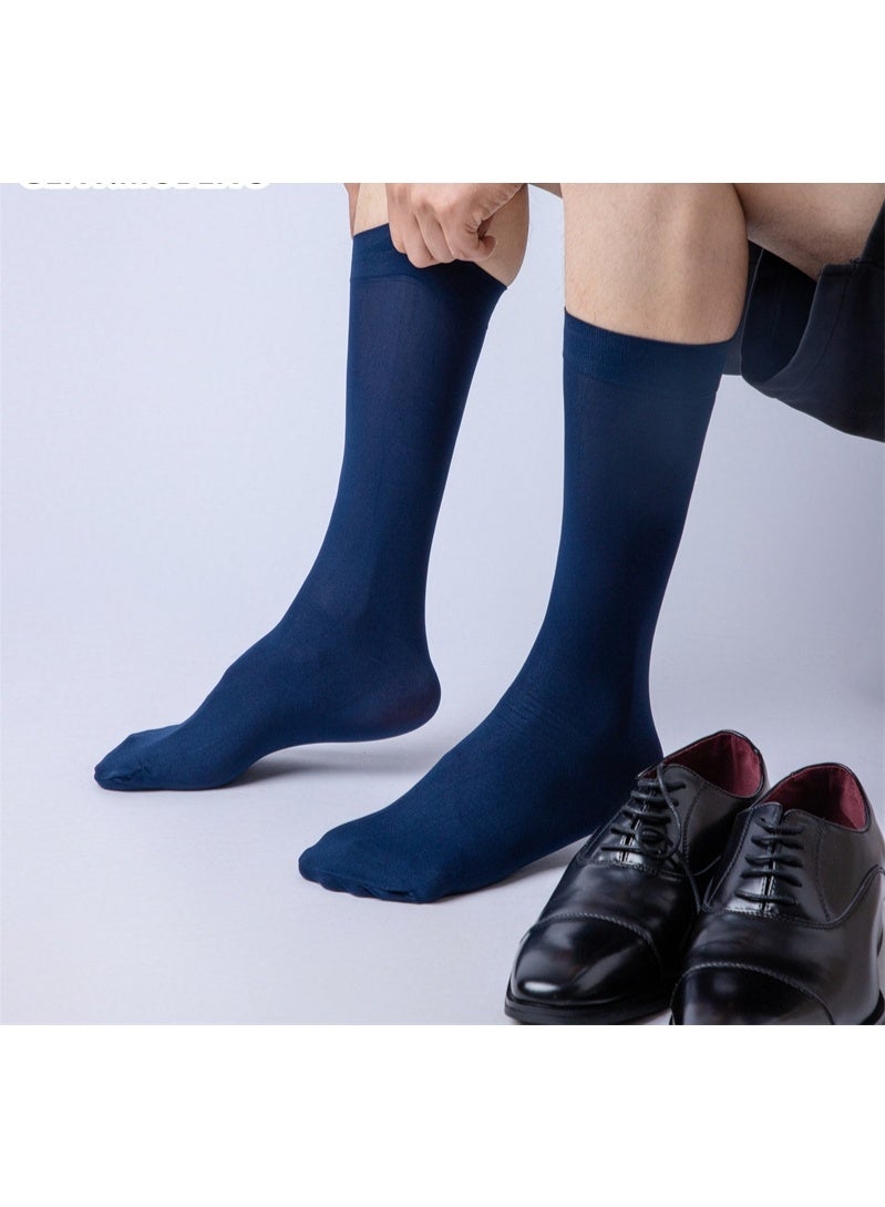 جوارب رجالية من المخمل بطول منتصف الساق - Image 3