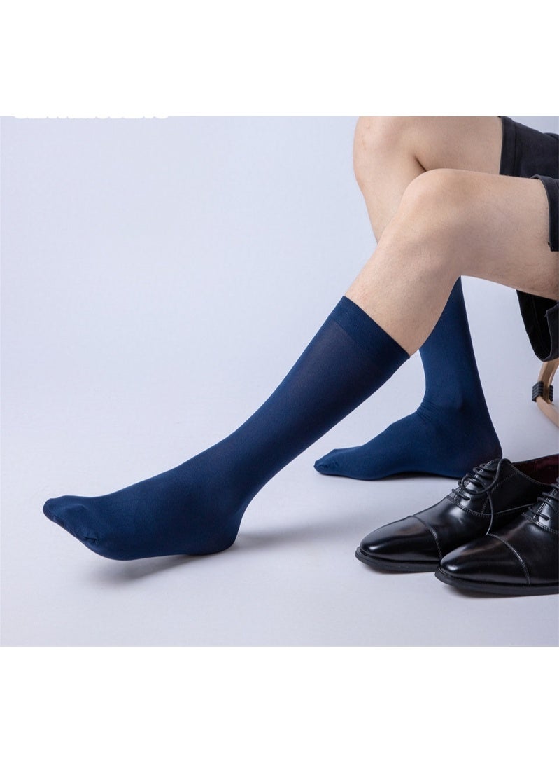 جوارب رجالية من المخمل بطول منتصف الساق - Image 4