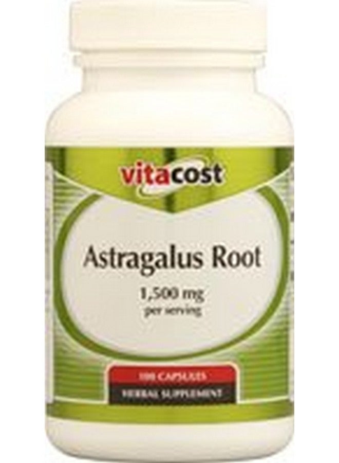 Vitacost Brand Vitacost Astragalus Root -- 1500 mg per serving- 100 Capsules