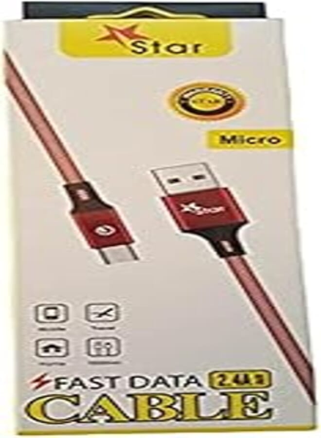 Star Fast data cable Mciro-usb 2.4A