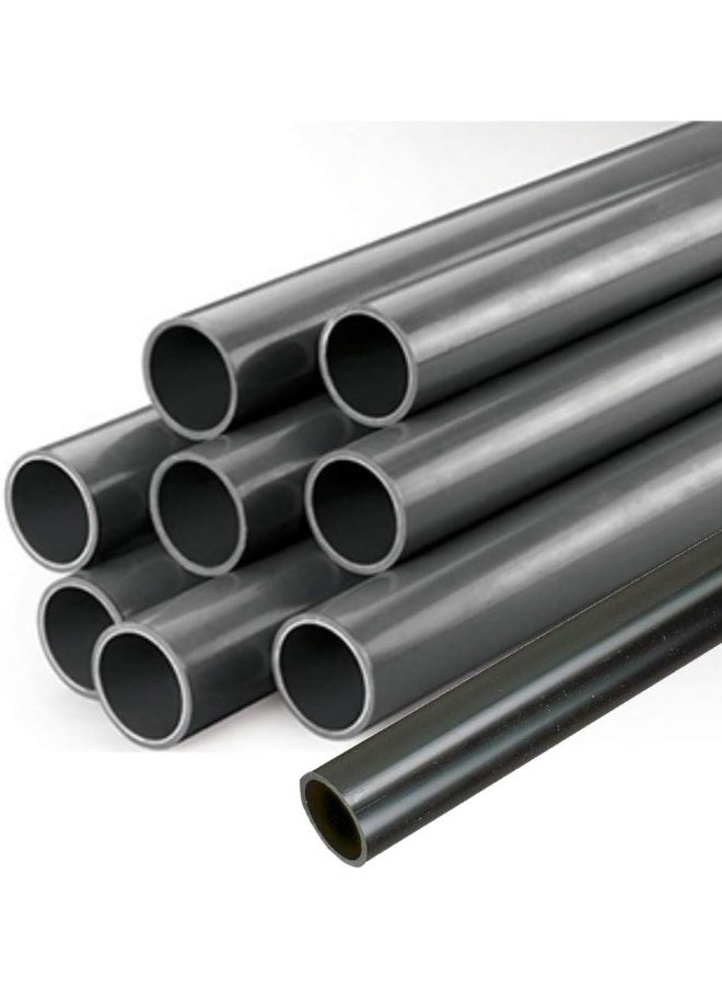 Biella Pack Of 10 Pvc Electrical Conduit Pipe & Fittings Durable, Corrosion-resistant Solution For Indoor And Outdoor Electrical Wiring And Cabling (Conduit Pipe, 38MM)  - Image 1