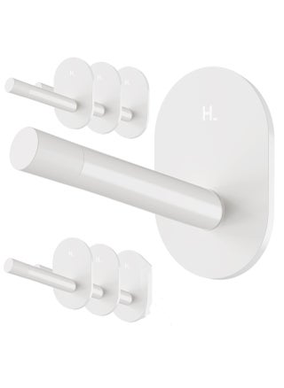 Adhesive Wall Hooks - No Tools, Easy to Use Multi-Function Utility Hooks, Small Sticky Hooks for Hanging Oven Mitts, Kitchenware, Clothes, Towels, Hats, Keys (6 Pack) - pzsku/Z4DA1666912D4D03576DFZ/45/_/1706598700/eae1dc9e-25b8-4adc-abc5-e65d6d479c1d