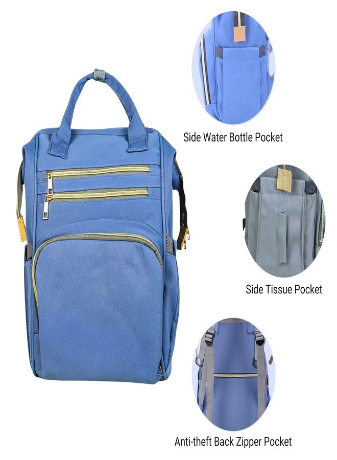 OBABY Baby Diaper Bag spacious/multi-pocket/diaper backpack/fashionable/waterproof/large capacity/durable/Maternity Backpack Cum Tote bag Spacious to Easily Organise Baby Essentials. - Image 4