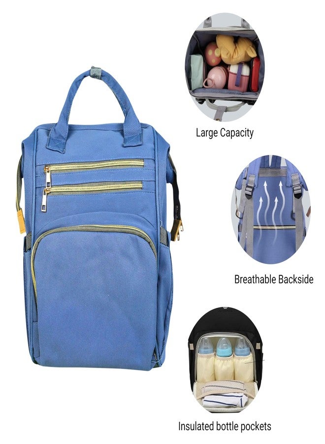 OBABY Baby Diaper Bag spacious/multi-pocket/diaper backpack/fashionable/waterproof/large capacity/durable/Maternity Backpack Cum Tote bag Spacious to Easily Organise Baby Essentials. - Image 5