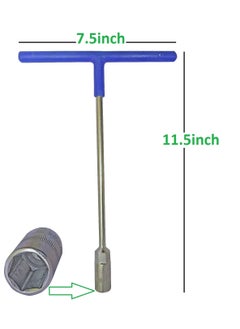 Inditrust Inditrust CRV Hex Tool Kit Set For Home And Office T Spanner Combo 8mm 10 Mm 12mm 14 Mm  - Image 3
