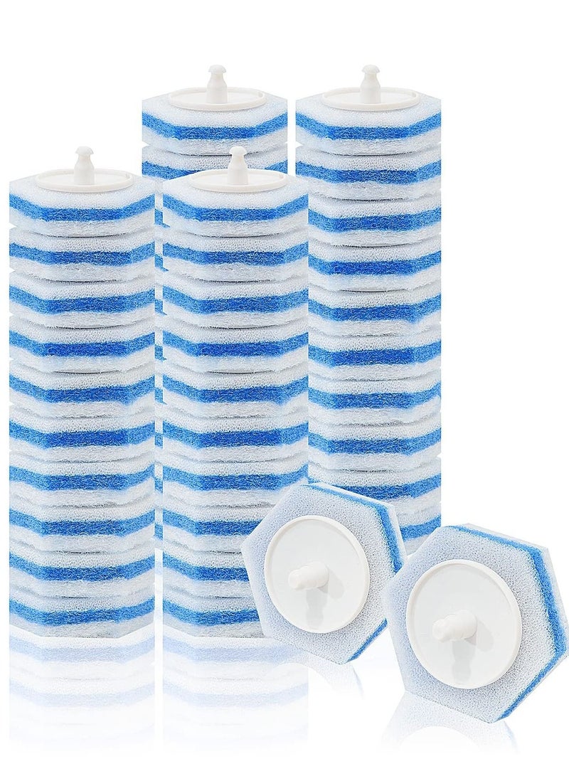 Y&D 20 Count Disposable Toilet Wand Heads Brush Compatible with Clorox Refills - Image 1