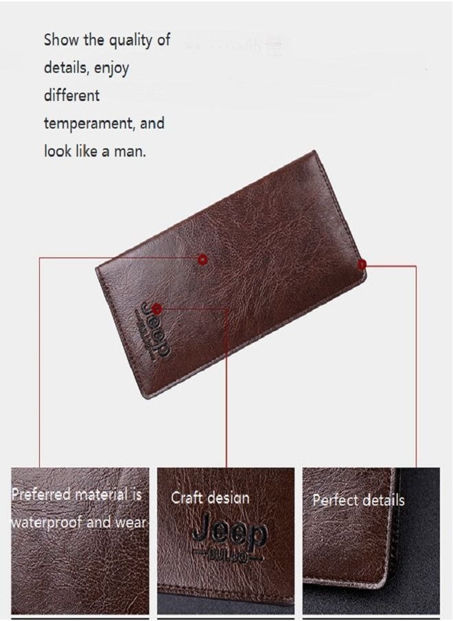 Generic - Men's wallet card bag mobile phone bag - Image 1