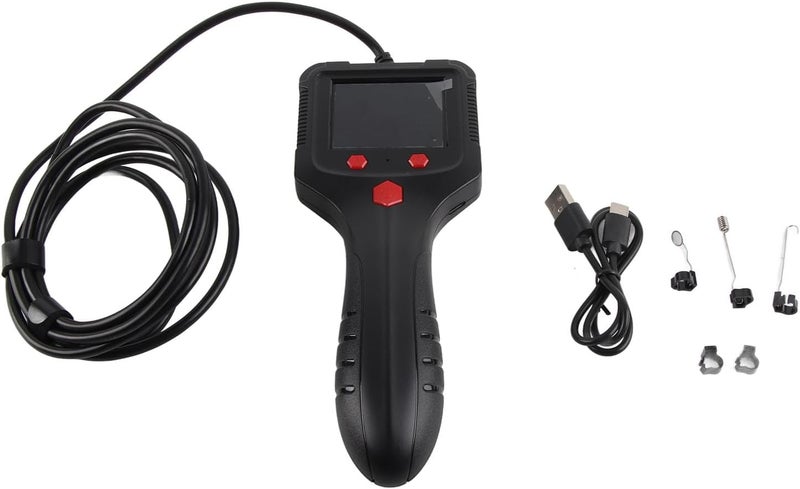 1080P IPS Screen 5.5mm Borescope Endoscope, 5 Hours Use Time, Display Video Signals Easily, Ergonomic Design, Suitable for Industrial Inspection, ABS Housing, 2.4in Display - Image 3