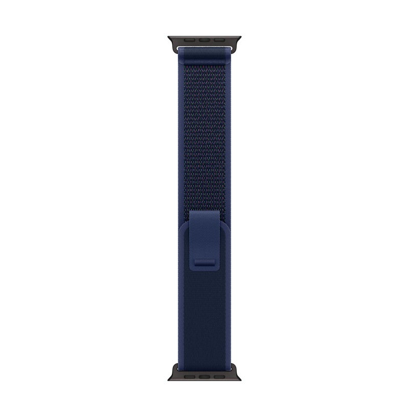 erorex For Apple Watch 46Mm / 49Mm / 45Mm / 44Mm Trail Loop Nylon Watch Band(Blue + Black Titanium Finish) - Image 3