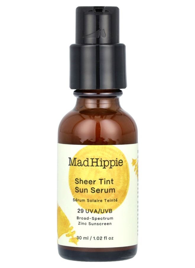 Mad Hippie Sheer Tint Sun Serum SPF 29 Medium/Dark 1.02 fl oz (30 ml) 