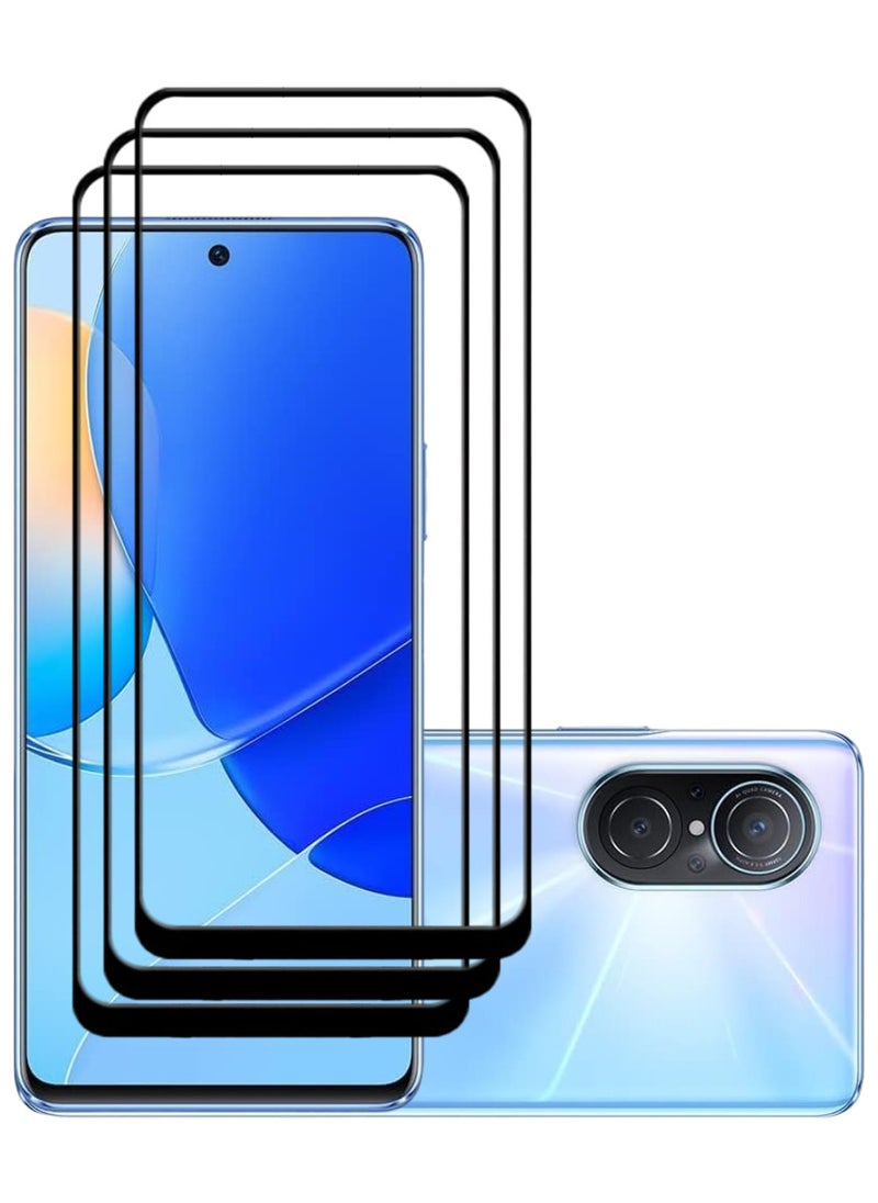 ACLIX 3 Pieces Antistatic ESD Dustproof Premium Quality High Definition Tempered Glass Screen Protector Designed For Huawei nova 9 SE - Image 1