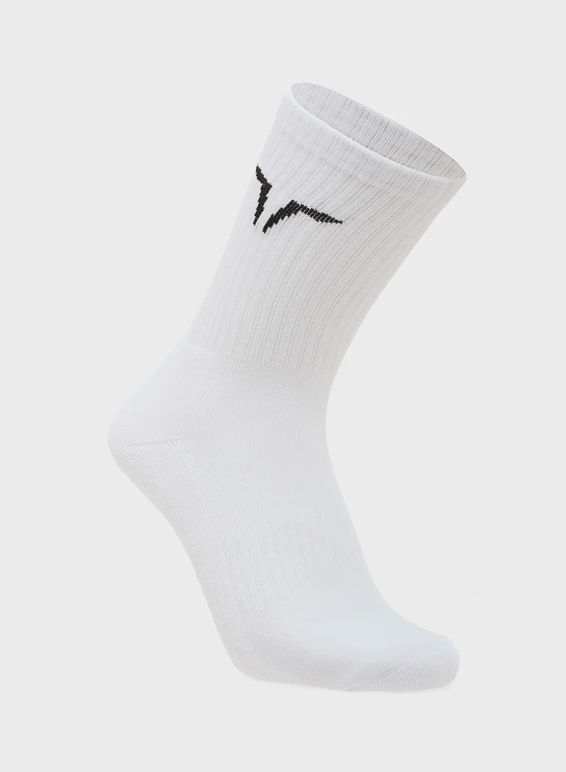 سكوات وولف Pack Of 3 - Core Crew Socks