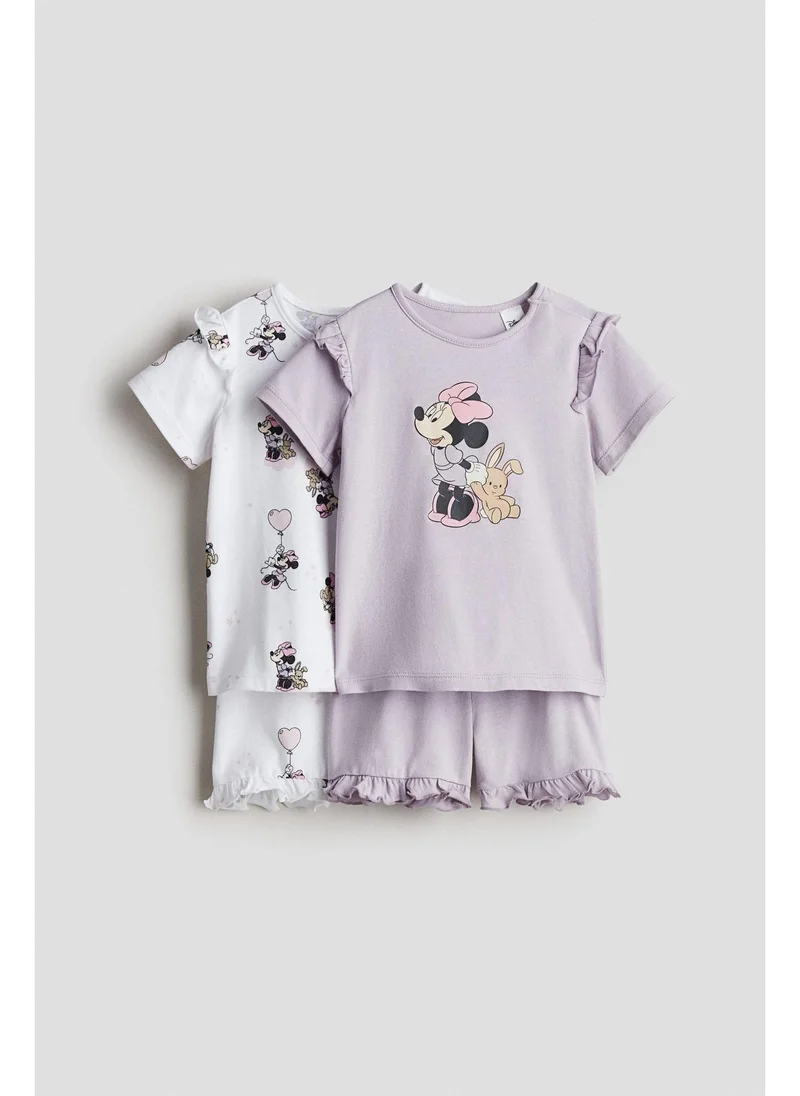 H&M 2-pack cotton pyjamas