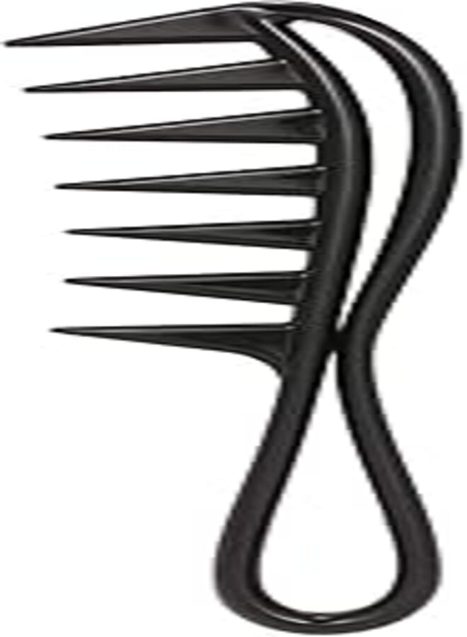 IAS Ladies Hair Comb Hairstyle Wavy Long Curly Hair Care Detangling Wide Teeth Brush Hairdressing Styling Tool Pack of 1pc