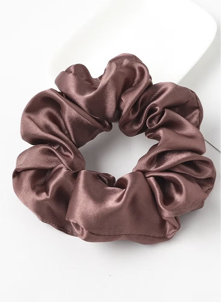 6-Piece Scrunchies for Women Hair Ties Bands for Girls Big Scrunchies for Women's Thick Curly Hair Ponytail Holders Cute Pony Tails No Crease Hair Ties No Damage - Image 3