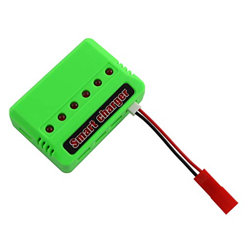 Maxmoral 1PC 6 in 1 Max 2.5A Current Input 3.7V Lipo Battery Fast Charger for RC Drone - Image 2