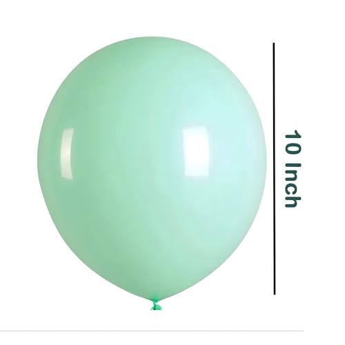 Juzfun Pastel Balloons for Birthday Decoration Kit Multicolor 20 Pcs Durable and Helium Quality Balloon Wedding Anniversary Party Baby Shower Graduation Celebration Kids Events Photo Booth Decor - Image 2