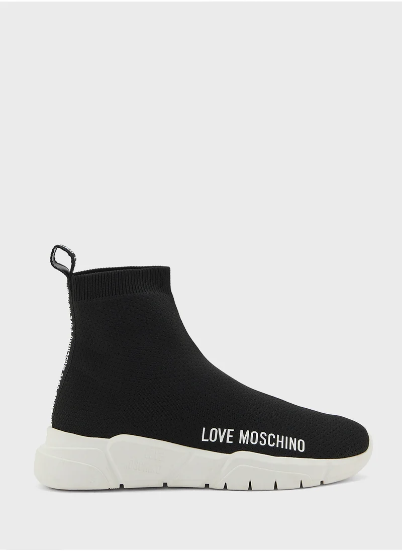 Love Moschino Moschino High Top Sneakers