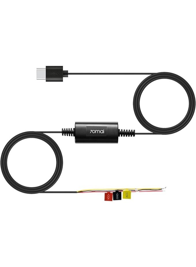 Generic Hardwire Kit UP03, 10ft Mini USB for Car Dash Cams, 12V-30V to 5V/2.4A, Low Voltage Protection,Surveillance Power Supply for Dash Cam M500 A810 X200 X800 A500S A800S A200 - Image 1