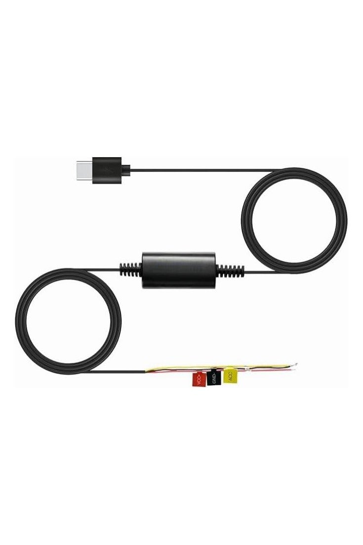 Hardwire Kit UP03, 10ft Mini USB for Car Dash Cams, 12V-30V to 5V/2.4A, Low Voltage Protection,Surveillance Power Supply for Dash Cam M500 A810 X200 X800 A500S A800S A200 - Image 1