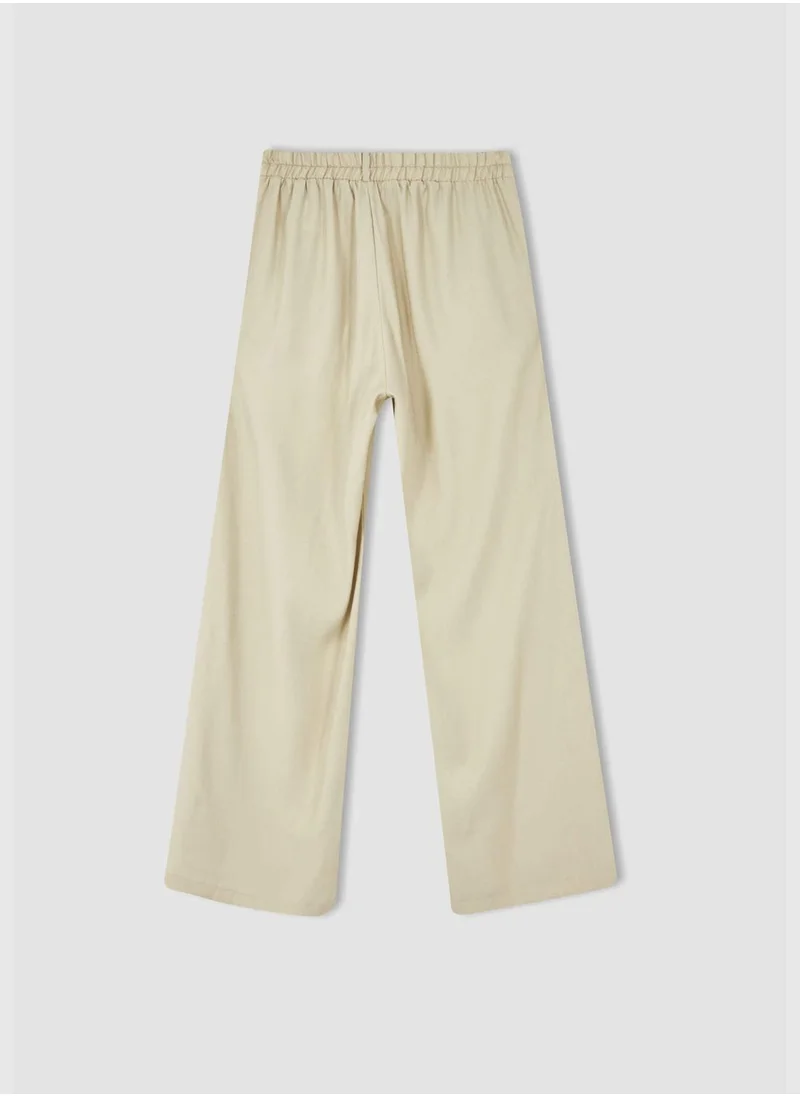 DeFacto Regular Fit Viscose Trousers