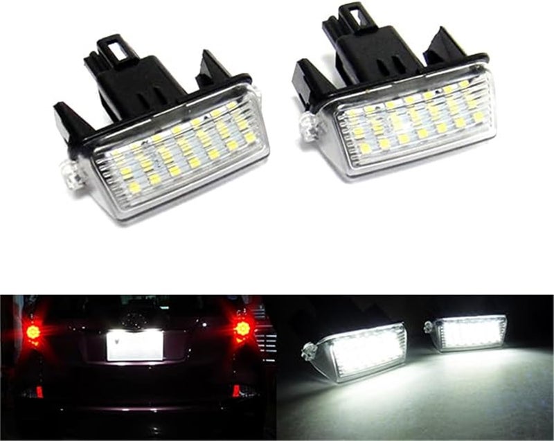 QASULER 2x LED License Plate Light - Image 3