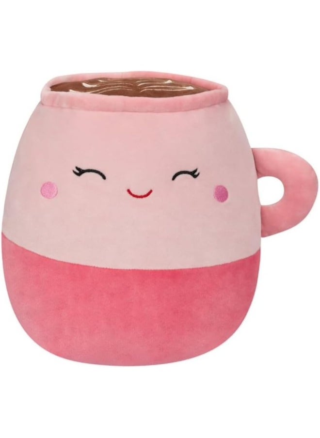 Squishmallows دمية سكويش مالوز إيمري بينك لاتيه كبيرة الحجم، مقاس 14 بوصة  - Image 1