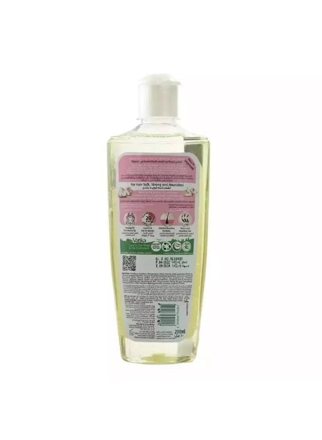 Vatika Naturals Garlic Enriched Hair Oil- 200ml - Image 2