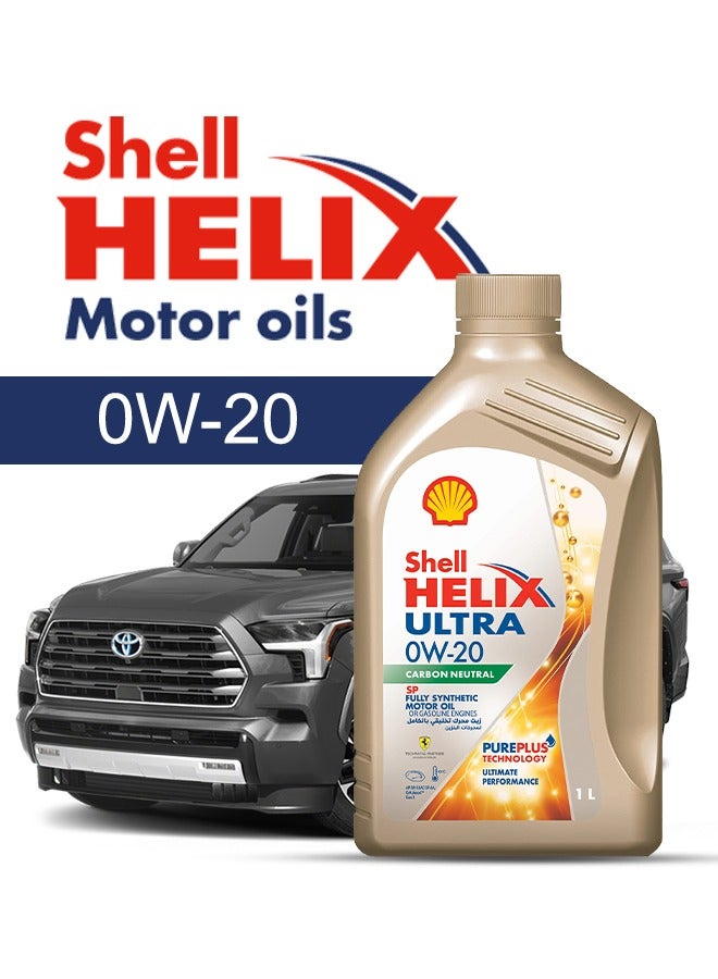 Engine Oil – For TOYOTA Sequoia  2025 - 2008, 8 Liter, 0w20 Shell - With Engine Oil Filter, Mobile Car Oil Change Service