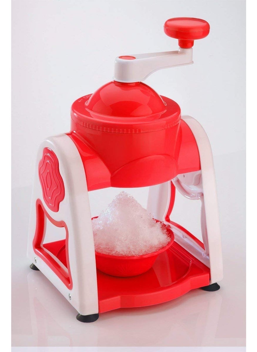 Generic Ice Gola Slush Maker Ice Snow Maker Machine with 3 Bowl 1 Glass 6 Sticks and 1 Dish Multi104 D  - Image 3