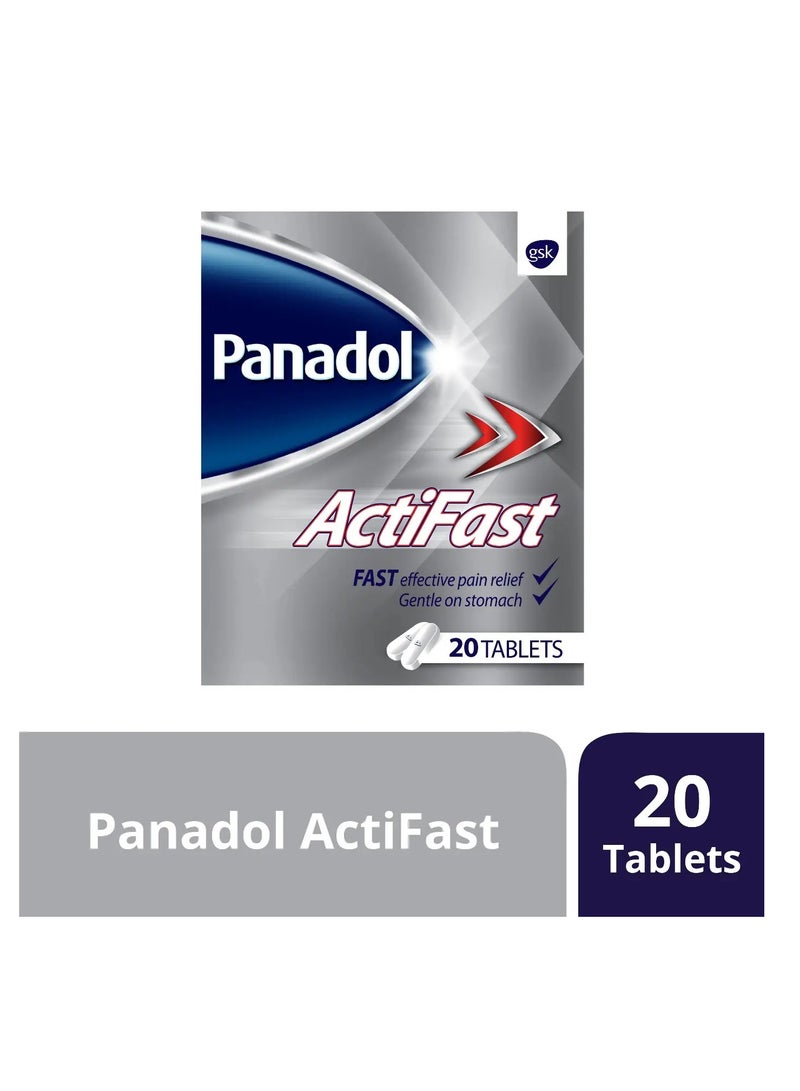 بانادول اكتيفاست 500 مجم 20 قرص - Image 3