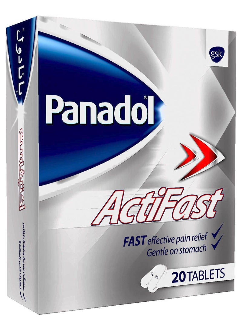 Panadol Panadol Actifast 500 mg Tablet 20pcs  - Image 3