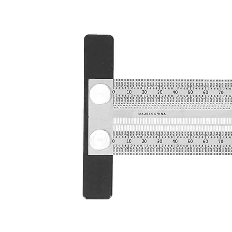 400mm T Ruler for Woodworking Scribing Measuring Marking and Decoration Design - Image 4