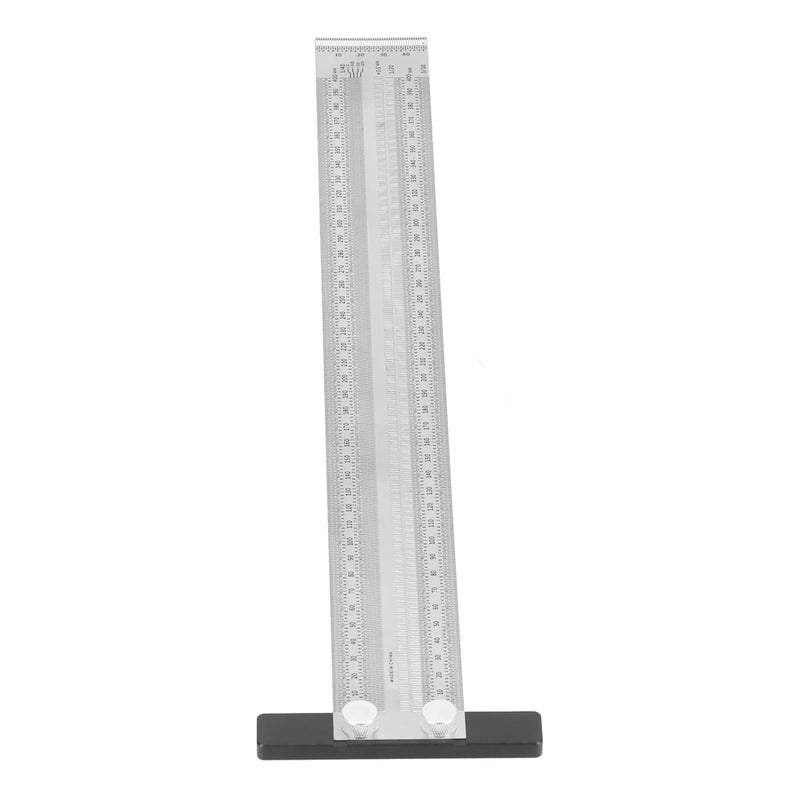 400mm T Ruler for Woodworking Scribing Measuring Marking and Decoration Design - Image 5