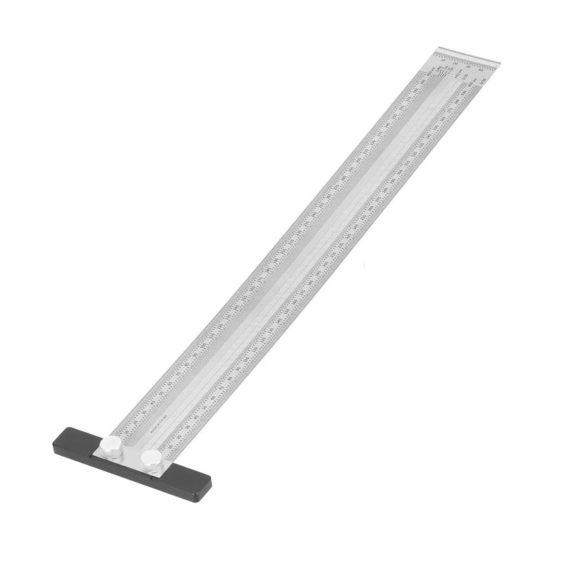 400mm T Ruler for Woodworking Scribing Measuring Marking and Decoration Design - Image 3