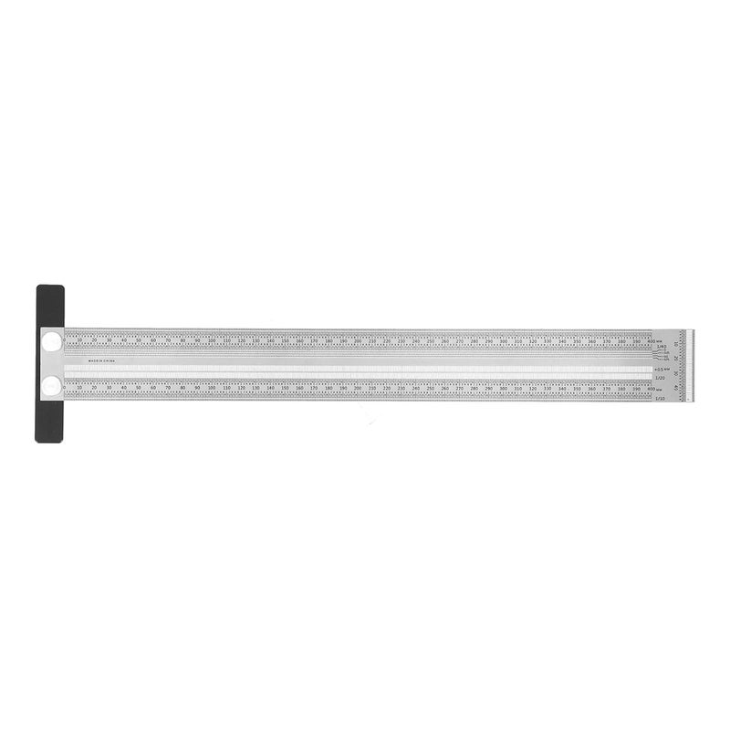 400mm T Ruler for Woodworking Scribing Measuring Marking and Decoration Design - Image 2