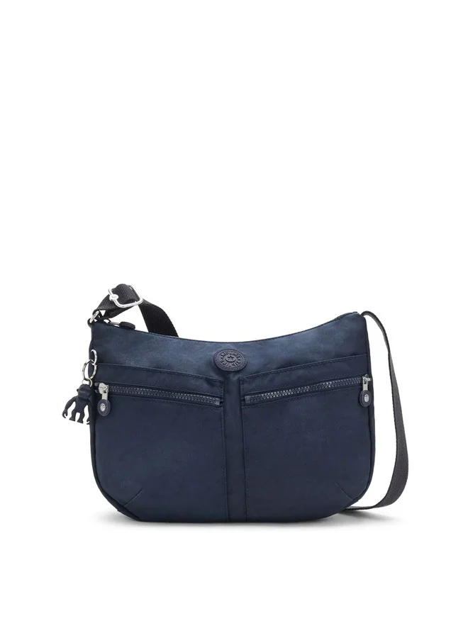 كيبلينغ Medium Crossbody Female Blue Bleu 2 Izellah