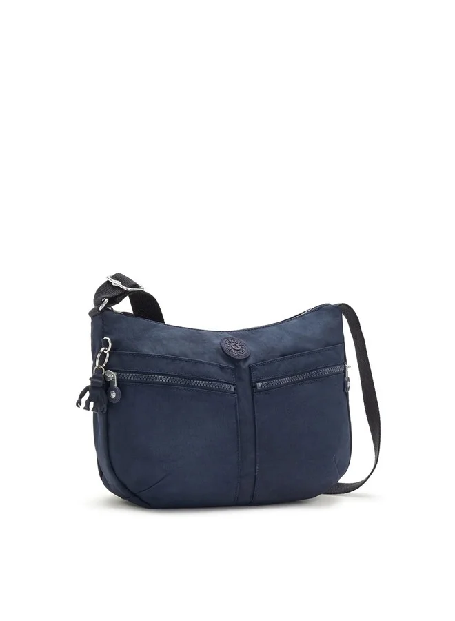 كيبلينغ Medium Crossbody Female Blue Bleu 2 Izellah