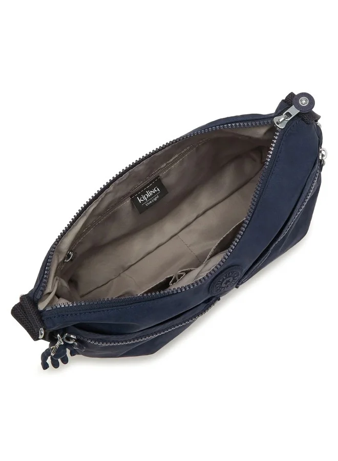 كيبلينغ Medium Crossbody Female Blue Bleu 2 Izellah