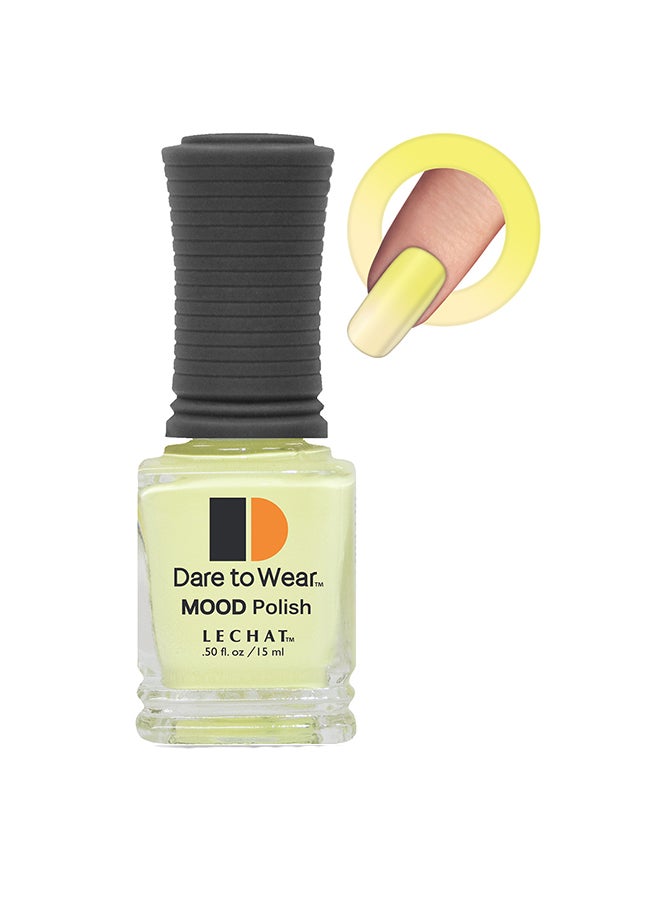 Lechat Color Changing Nail Polish 15ml Glossy Super Shine Nail Lacquer 15ml Fast Dry Long Lasting Nail Enamel Temperature Change Mood Color Polish Nail Art No Need UV LED Lamp No curing Manicure Nail Paint - Image 1