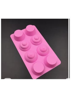 Wave Silicone for Ice Cream and Fondant Maker Silicone Food Maker Resin Round Mold