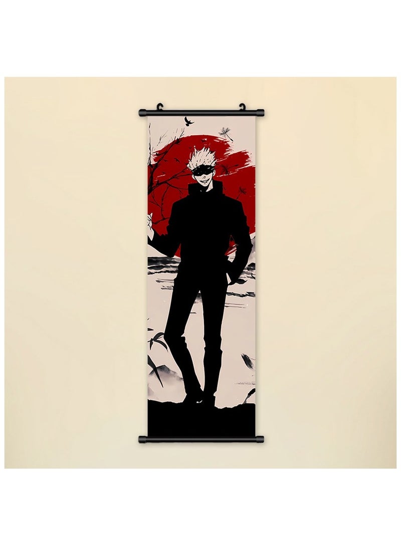 100X70CM Jujutsu Kaisen Gojo Satoru غرفة نوم غرفة المعيشة مكتب خلفية صورة معلقة - Image 1