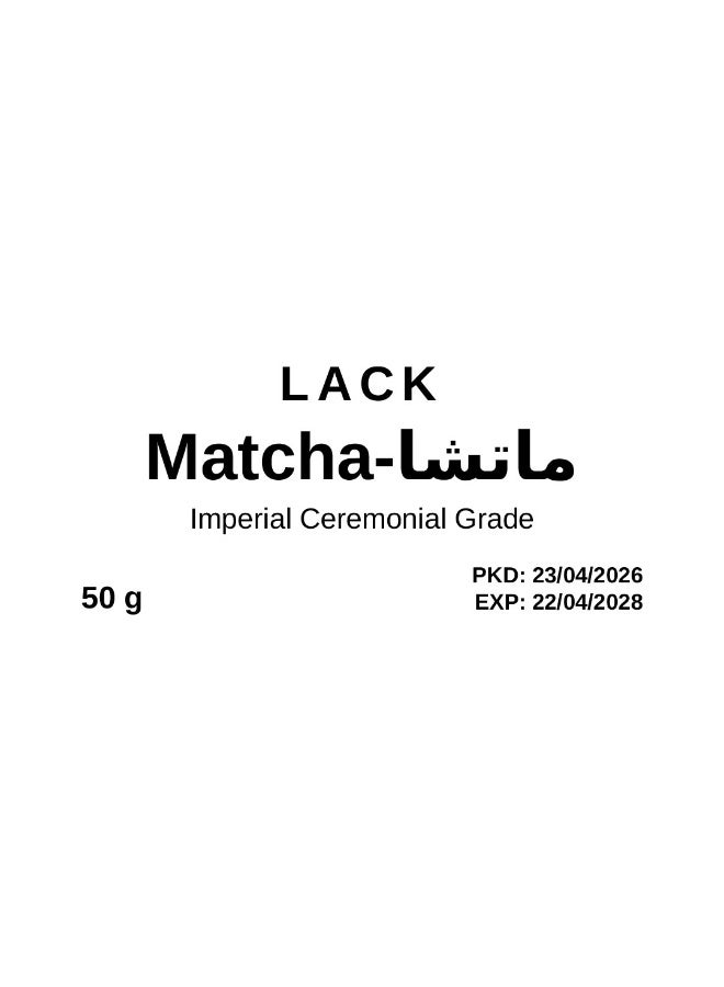 LACK SPECIALITY MATCHA LACK IMPERIAL 50G - Image 2