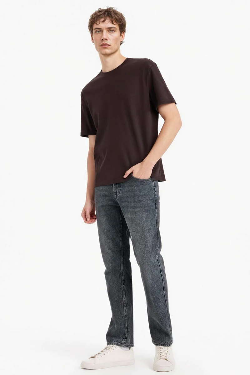 ديفاكتو Cotton Basic T-Shirt