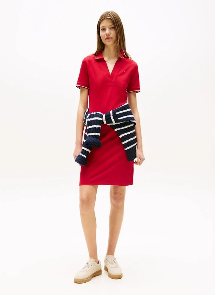 TOMMY HILFIGER 1985 RWB TIP SLIM   POLO DRS