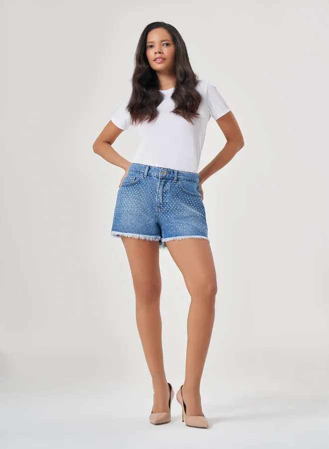 ميزال MIZALLE DENIM SHORTS 23123